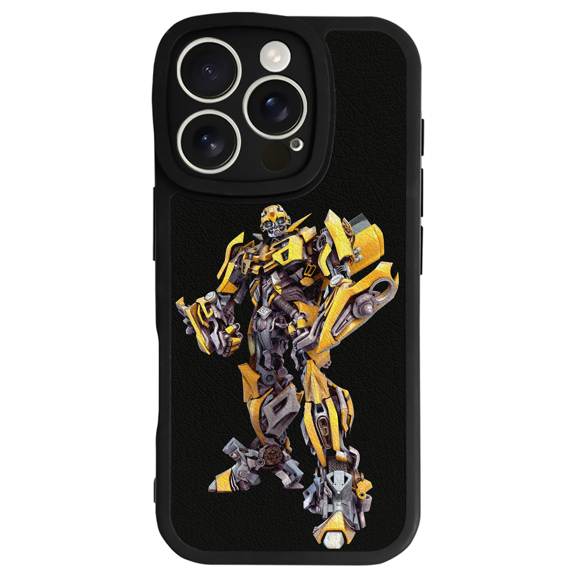 （画像用） Transformers トランスフォーマー 【iPhone 16シリーズ対応】シリコンスマホケース（レザー調） 材質：シリコン